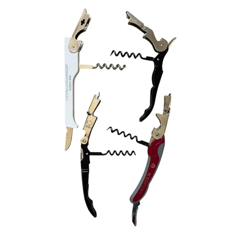 Hamptons & Tuscany Wine Corkscrew 4 pc Set Whisper, Hampton, Baker, Morisfarms